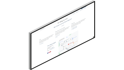 Website für Hotels – Kartenelemente