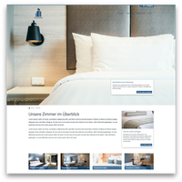 Website template for hotels