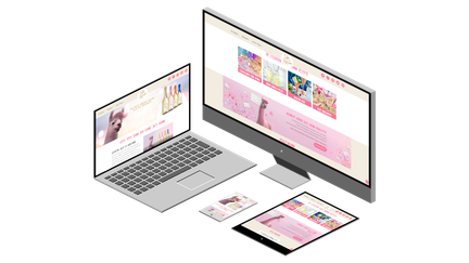 Website Darstellung von julesmumm.de auf verschiedenen Endgeräten