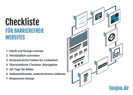 Checkliste für eine barrierefreie Website