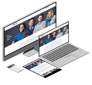 Responsive Screenshots der Website fuerst-gruppe.de