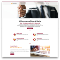 Website template for general companies