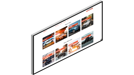 Fuhrpark präsentieren auf Fahrschulen-Website 