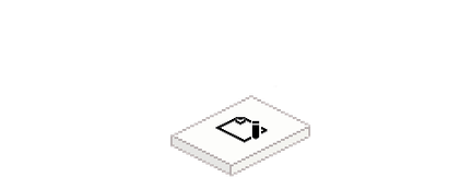 Icons für Bildbearbeitungswerkzeuge, darunter ein Stift und ein Bildsymbol, auf einem weißen Hintergrund angeordnet.