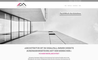 Website Template Architekten