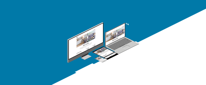 Ansicht verschiedener Endgeraete für das Website-Theme hissu