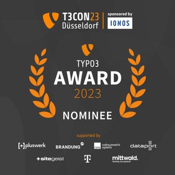 toujou is a TYPO3 Award nominee