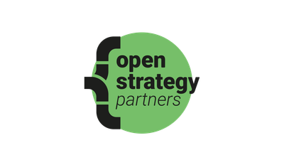 Green logo of openstrategypartners