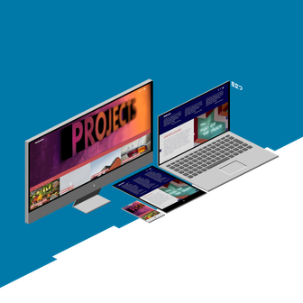 Ansicht verschiedener Endgeraete für das Website-Theme medatsu