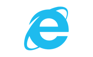 Logo des Internet-Explorers Version 10/11