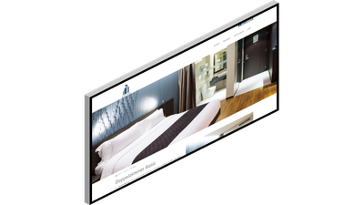 Website für Hotels – Doppelzimmer Bilder