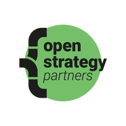Green logo of openstrategypartners