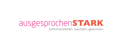 Logo ausgesprochenstark Agentur