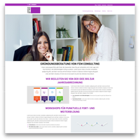 Website-Template für Coaching und Mentoring