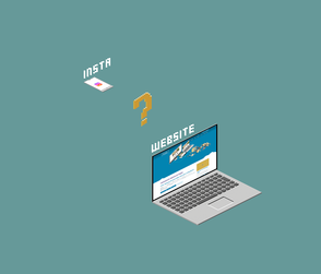 Unternehmenswebsite oder Instagram-Account?