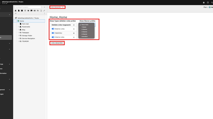 toujou Tutorial Linkvalidator Daten aktualisieren