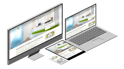 Website Arztpraxis Delonge 