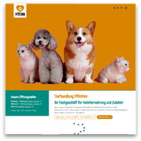 Website-Template für Tierhandlungen und Zoos