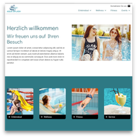 Website-Template für Freizeiteinrichtungen