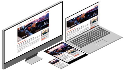 Webdesign für Fahrschule-Website