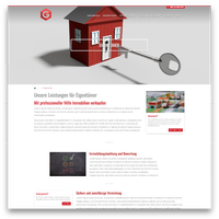 Website-Template für Immobilienmakler und Wohngenossenschaften