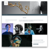Website-Template für Kunstgalerien und Künstler