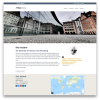 Website-Template für Notare und Juristen und Anwälte