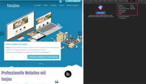 Lighthouse Report starten. Schritt 3. Accessibiliy auswaehlen und andere Kategorien abwaehlen. Generate report Button druecken. 