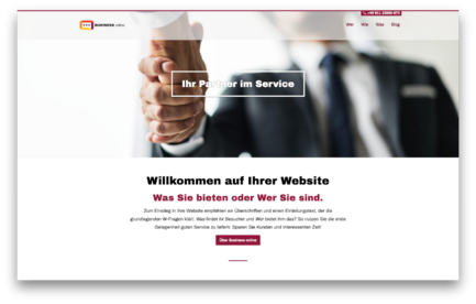 Ein Mann in einem Anzug schüttelt einer anderen Person die Hand, was Vertrauen und Partnerschaft symbolisiert.