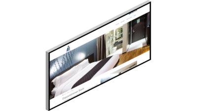 Website für Hotels – Doppelzimmer Bilder
