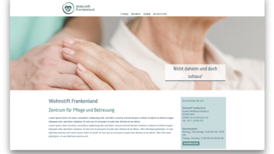TYPO3-Template für Gesundheitswesen
