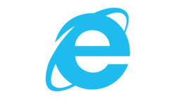 Logo IE 10/11 Logo des Internet-Explorers Version 10/11