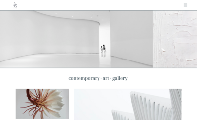 Website Template Künstler