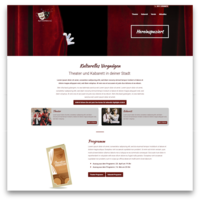 Website-Template für Club und Kultureinrichtungen