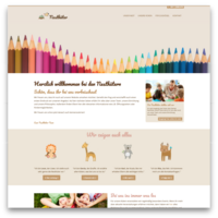 Website-Template für Kindertagesstätte und Kindergarten