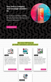 Hochkant Format des Website Open Strategy Partner