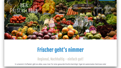 TYPO3-Template für regionalen Laden