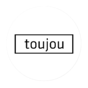 Logo toujou in schwarz-weiss