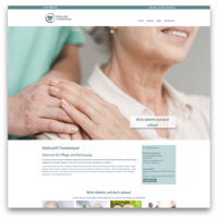 Website-Template für Pflege und Gesundheit